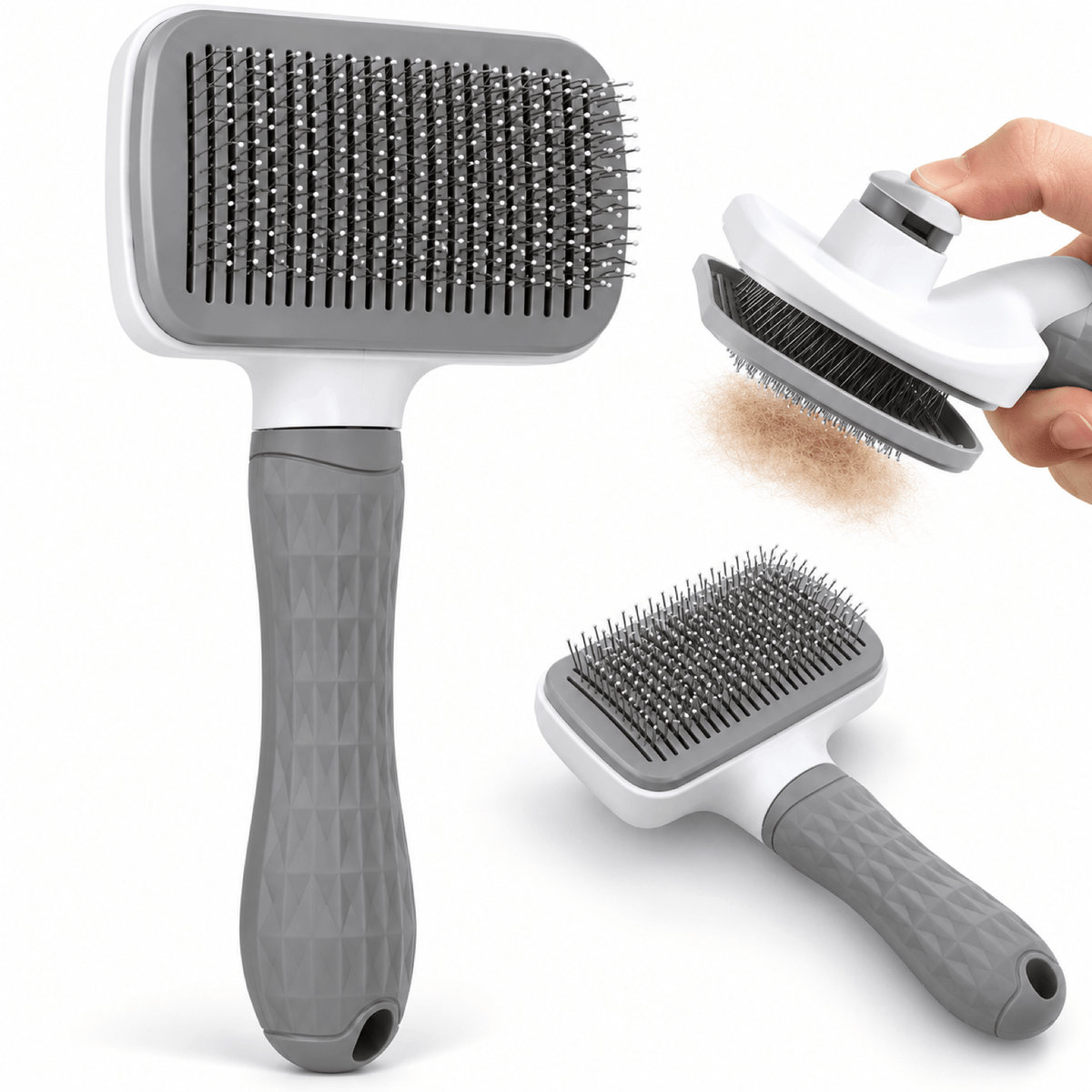 Brosse anti poil chat