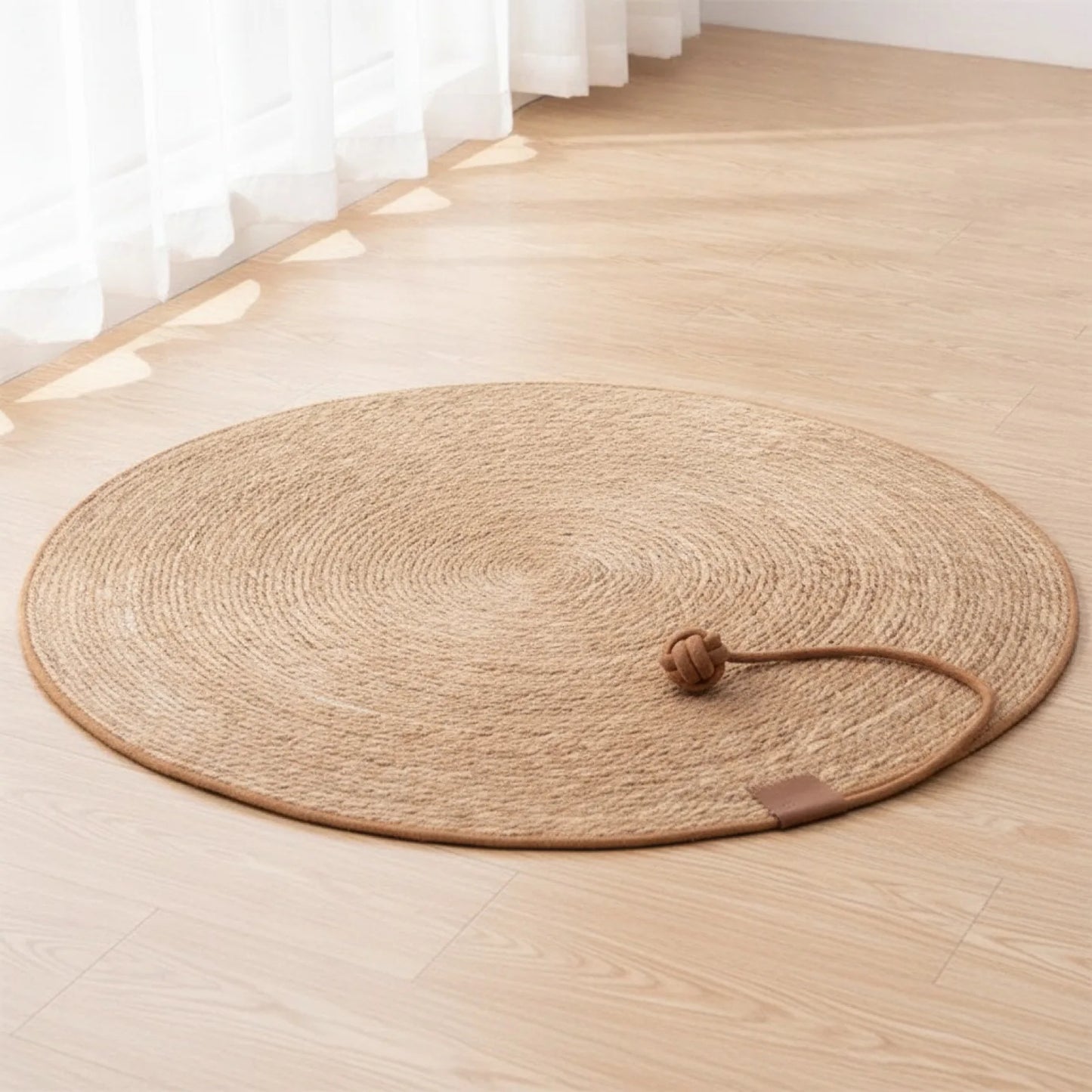 Tapis Griffoir Rotin Naturel Chat