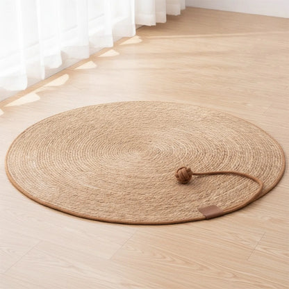 Tapis Griffoir Rotin Naturel Chat