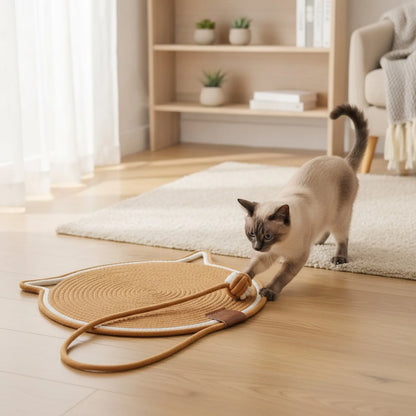 Tapis Griffoir Coton Pawstrip Chat