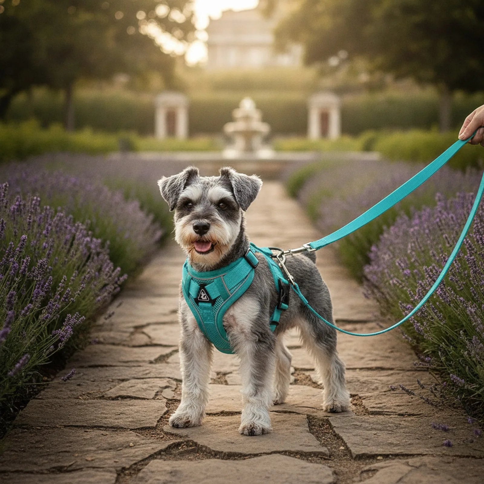 Harnais & Laisse Réfléchissant pour Chiens et Chats