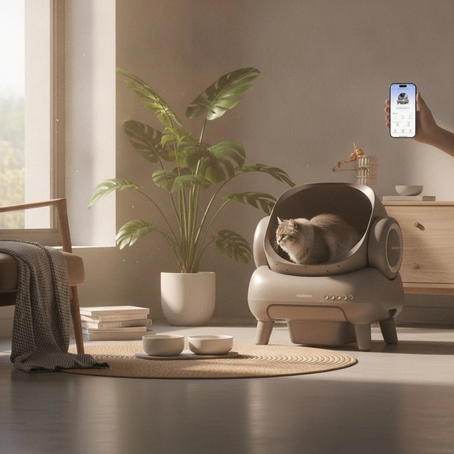 Neakasa M1 : Litière Auto-Nettoyante Intelligente