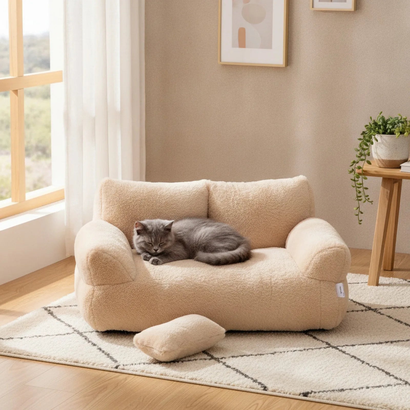 Canapé Lit Douillet pour Chat & Petit Chien