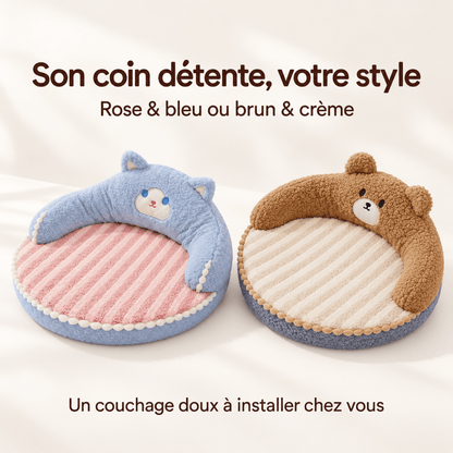 Coussin Chat Cocon Duo