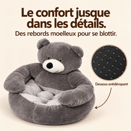 Coussin chat — Ourson Câlin