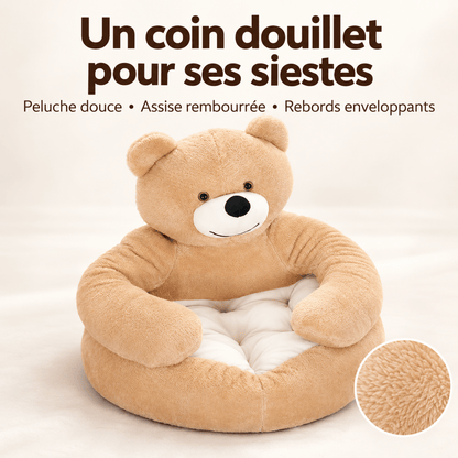 Coussin chat — Ourson Câlin