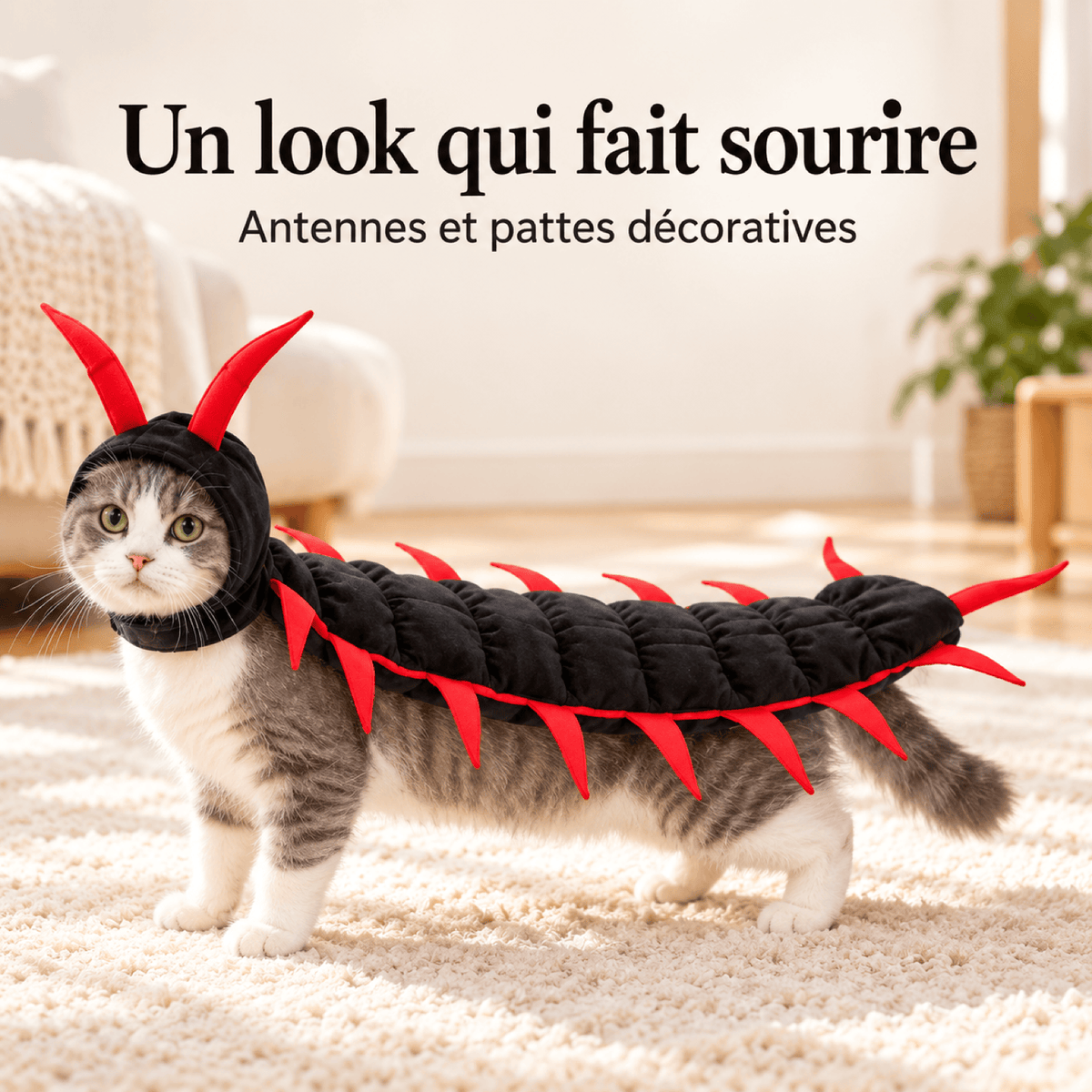 Déguisement Chat Mille-Pattes – FrissonRigolo