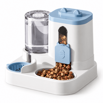 Distributeur 2-en-1 Croquettes & Eau
