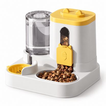 Distributeur 2-en-1 Croquettes & Eau
