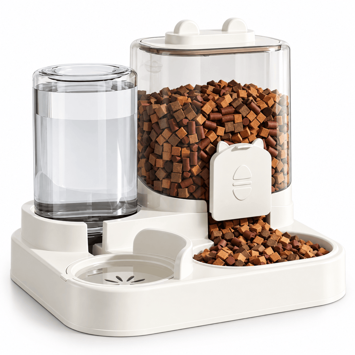 Distributeur 2-en-1 Croquettes & Eau