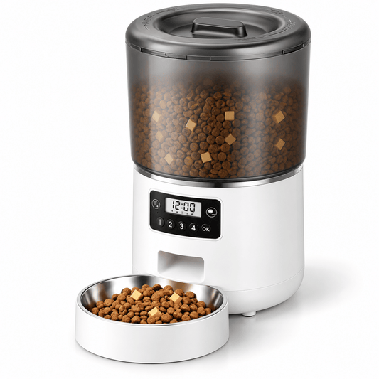 Distributeur de croquettes Chat Micro 4 L Automatique