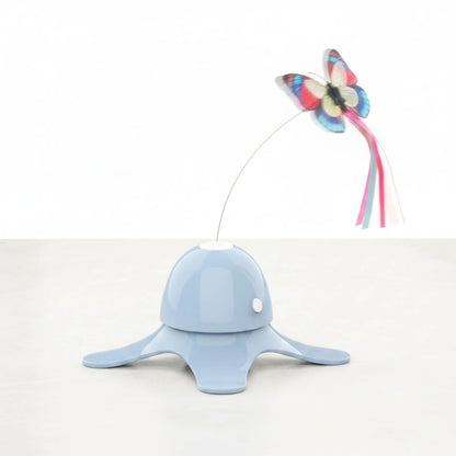 Jouet Papillon Électrique Rotatif pour Chat