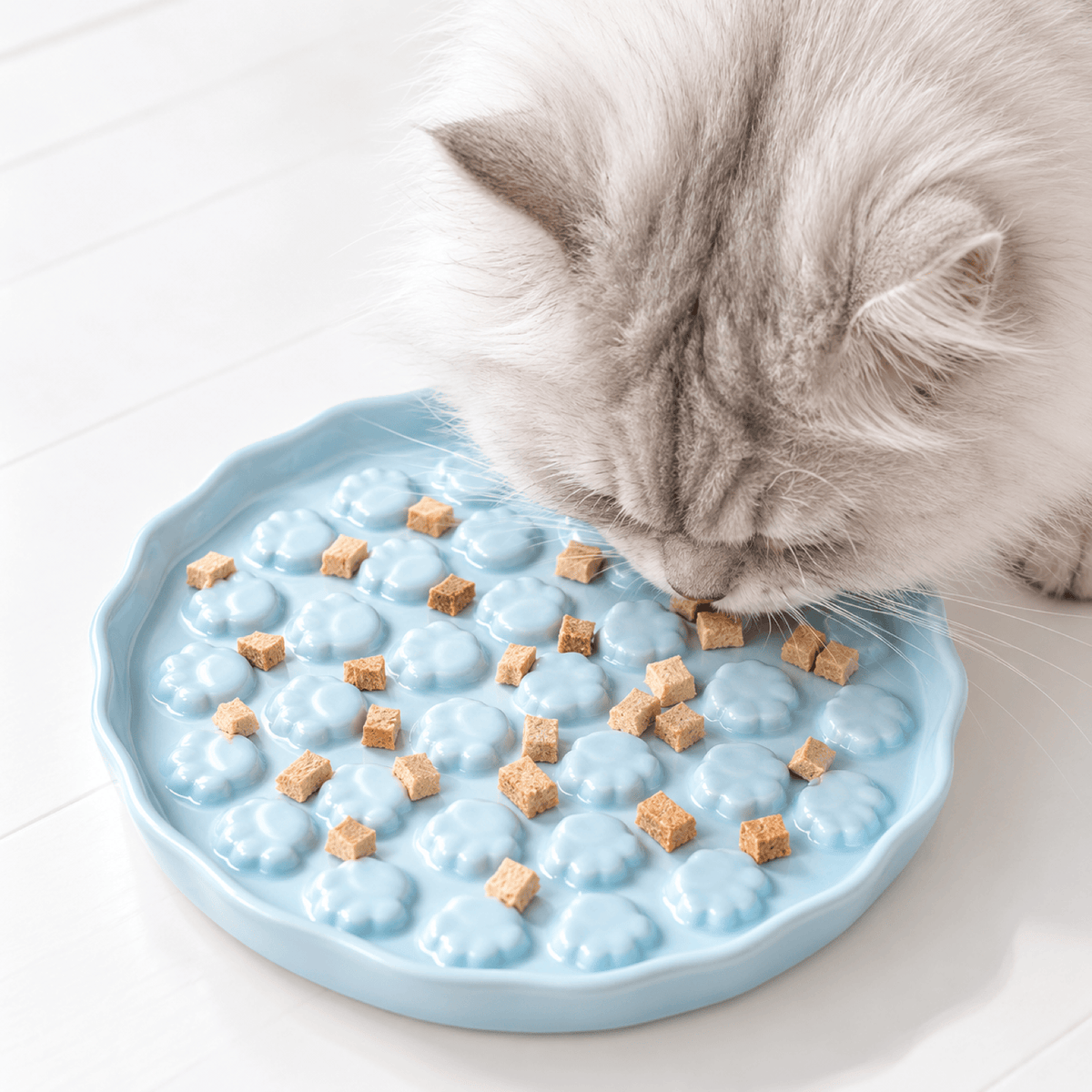 Gamelle anti-glouton Chat – Pattes Paisibles