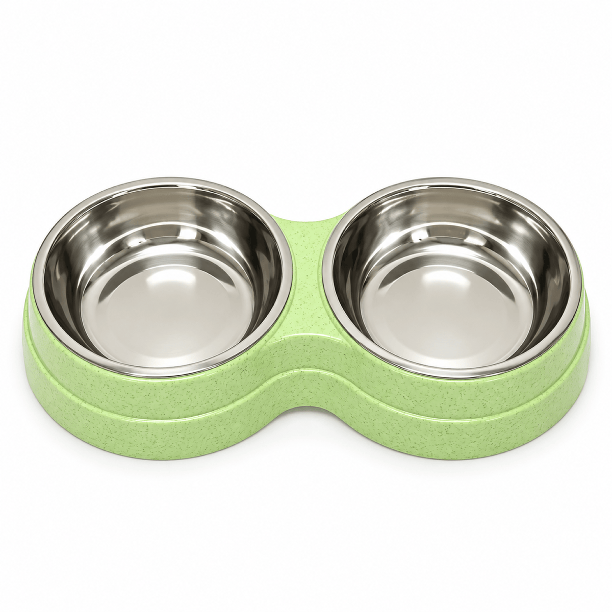 Gamelle Chat Double Inox – DuoRepas