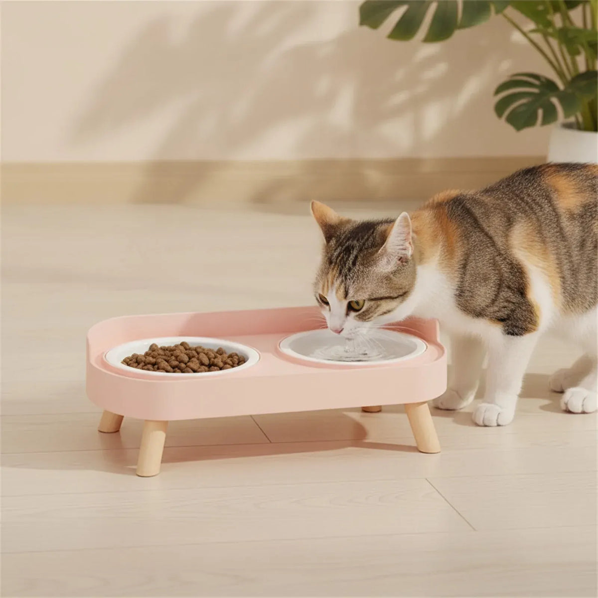 Gamelle Chat Double Réglable