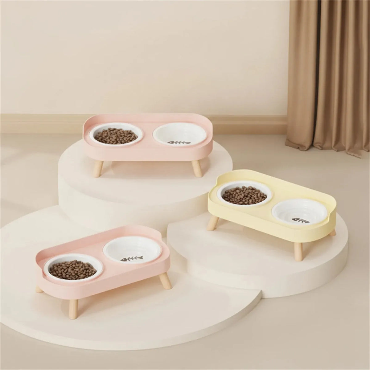 Gamelle Chat Double Réglable