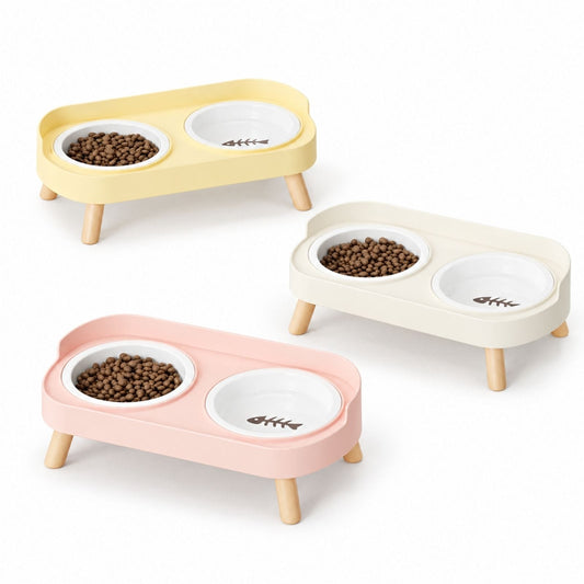 Gamelle Chat Double Réglable