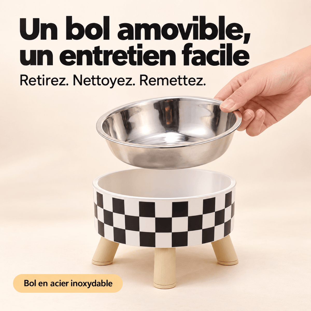 Gamelle Chat sur Pieds – Miam Style