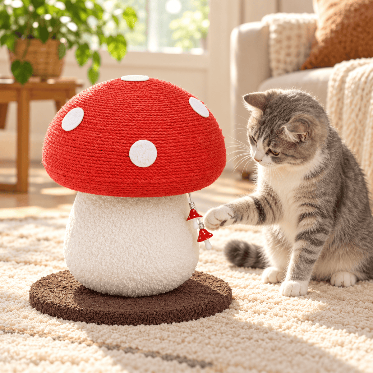 Griffoir Chat Champignon – ChampiGriffe