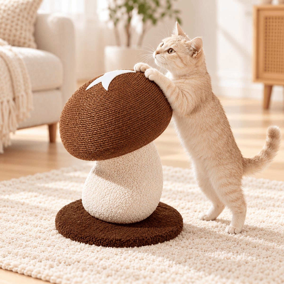 Griffoir Chat Champignon – ChampiGriffe