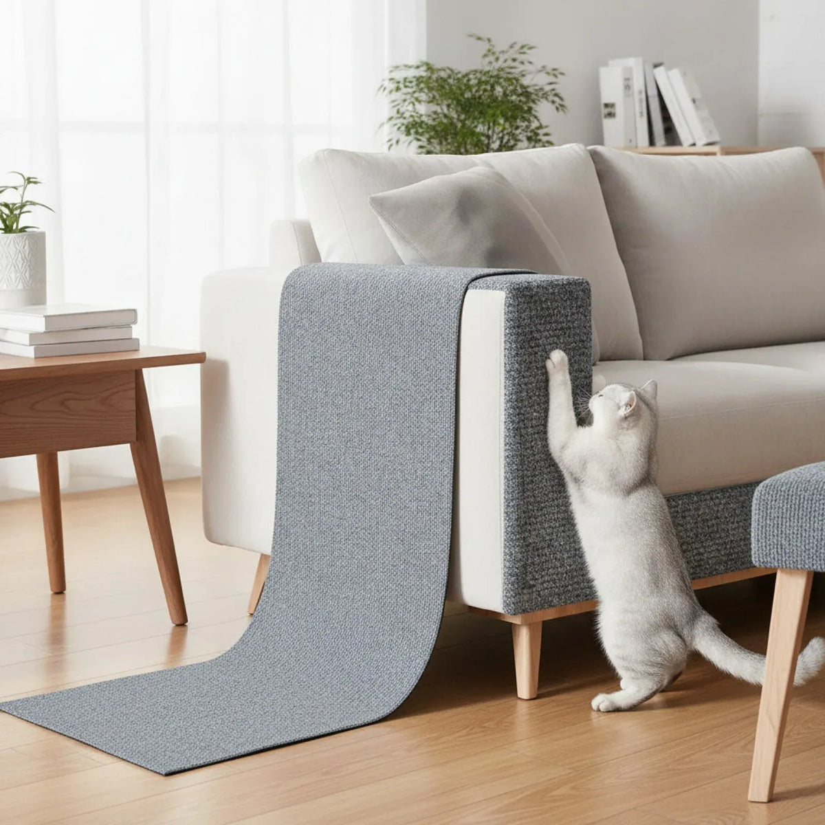 Griffoir Chat Tapis Anti-Griffes