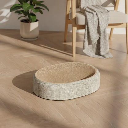 Griffoir Ovale Sisal Multifonction pour Chat