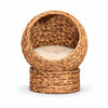 Panier Chat Rond en rotin