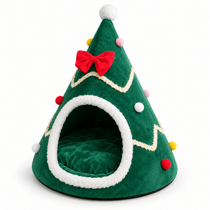 Panier Niche pour Chat – Sapin Cocon