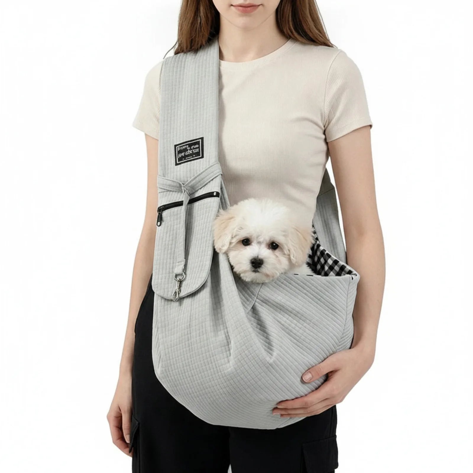 Sac Bandoulière Respirant pour Petit Chien & Chat