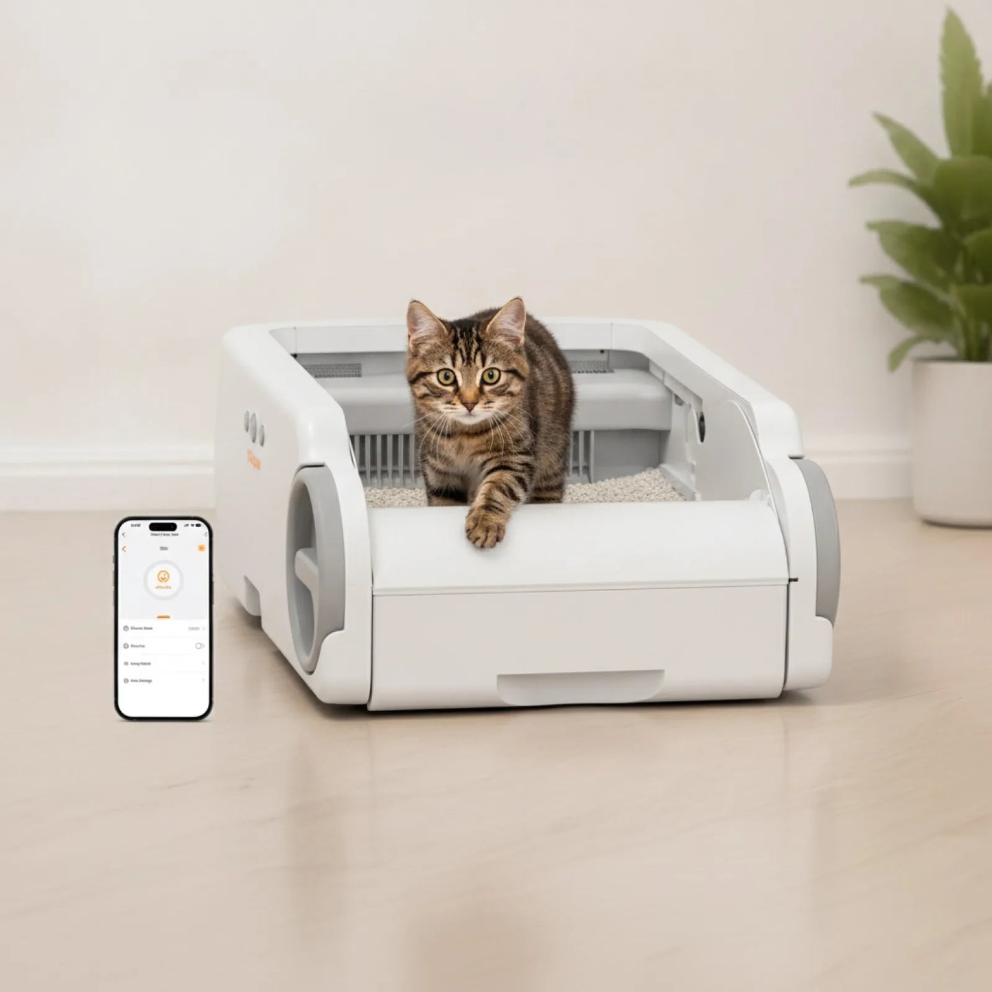 Pokpaw CL27 : Litière Automatique Connectée pour Chat
