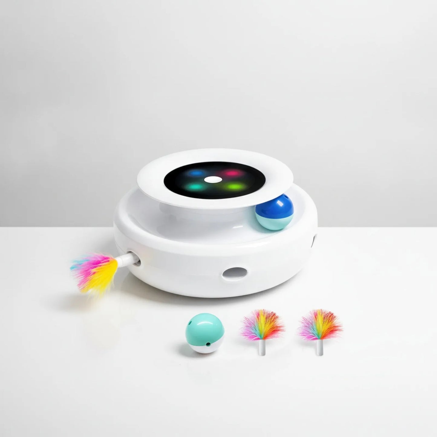 Rojeco Jouet Interactif Chat 2 en 1