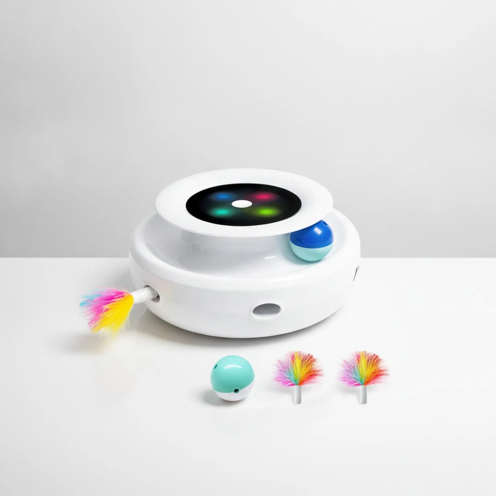 Rojeco Jouet Interactif Chat 2 en 1
