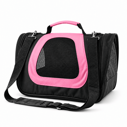 Sac de Transport Chat Pliable tissu Oxford et mesh nylon