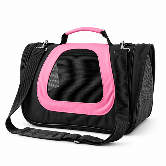 Sac de Transport Chat Pliable tissu Oxford et mesh nylon