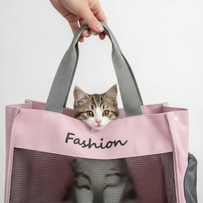Sac de Transport Chat Respirant