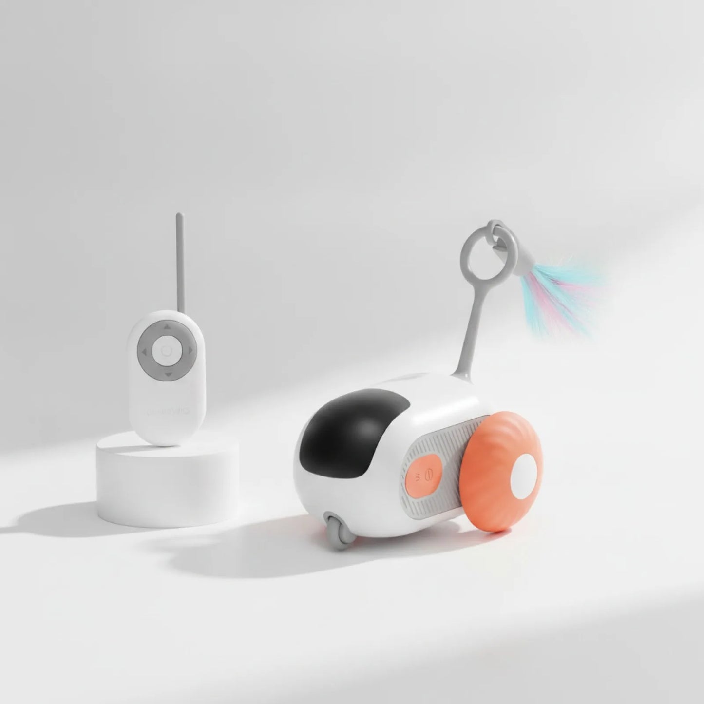 Voiture Jouet Interactive pour Chat